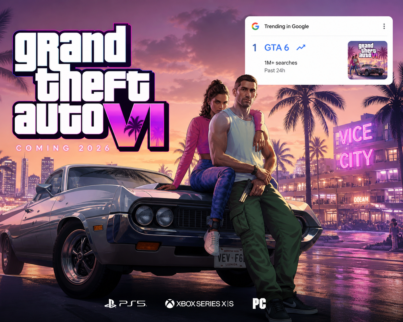 GTA 6 Trending di Google! Apa yang Terjadi? Simak Fakta dan Update Terkininya
