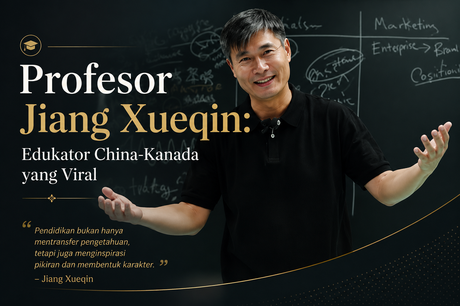 Profil Profesor Jiang Xueqin: Edukator China-Kanada yang Viral dengan "Sejarah Prediktif"
